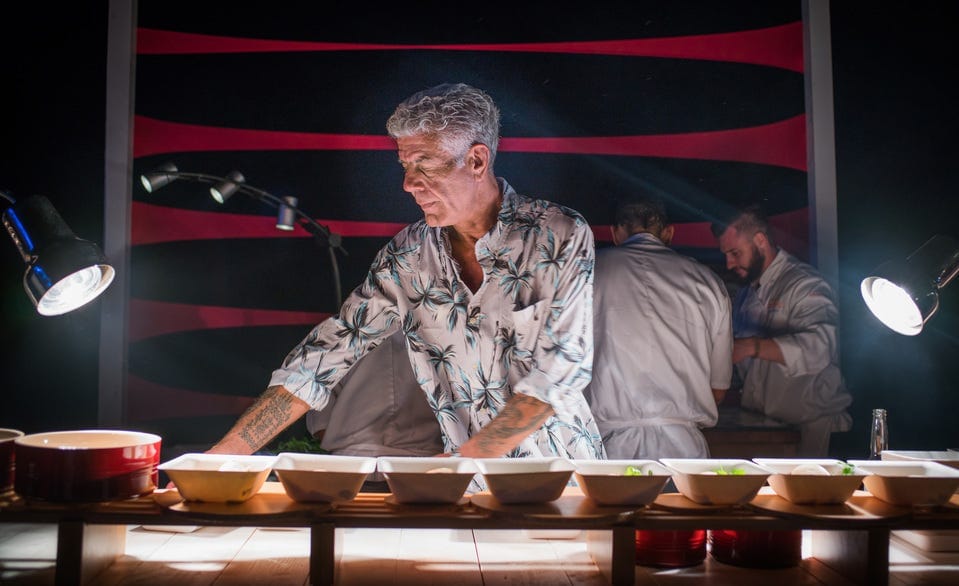 I wanted to be Anthony Bourdain—until I met him.